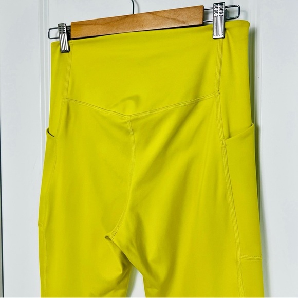 Girlfriend Collective Set: Rare Chartreuse Paloma Bra & High‑Rise Leggings M - Picture 8 of 13